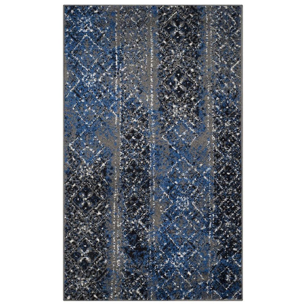 Safavieh Adirondack ADR111G-3 3&#39; x 5&#39; Silver/Multi Area Rug, , large