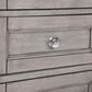 Aurafina Wainwright Free Standing Linen Closet in Old Harbor Gray, , large