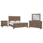 New Heritage Design Mariana 4-Piece King Panel Bedroom Set in Vintage Mocha, , large