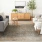 Nourison Luxurious 8"6" x 11"6" Ivory and Blue Area Rug, , large