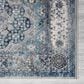 Amer Rugs Alexandria 2" x 3" Gray and Sea Blue Area Rug, , large