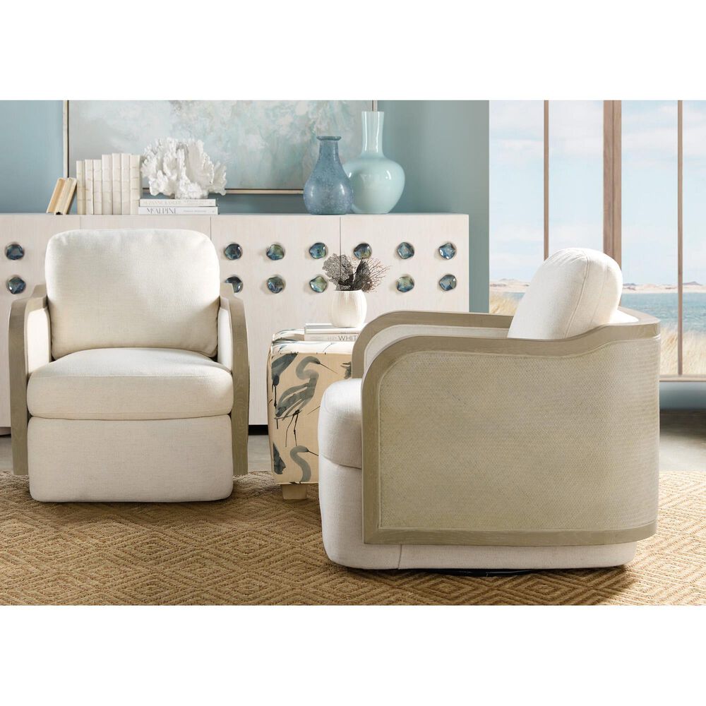 Hooker Furniture Commerce and Market Pilea 80" Entertainment Credenza in White, , large