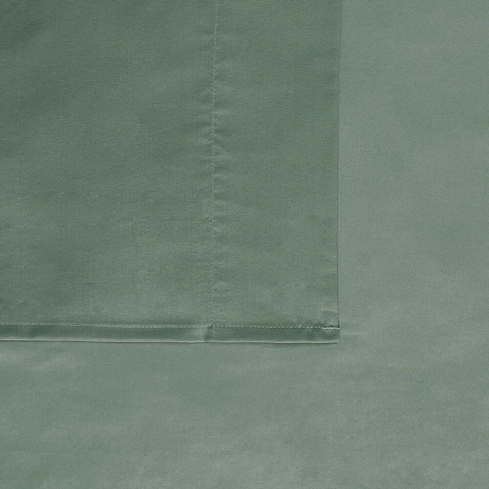 Pem America London Fog Garment Wash 4-Piece King Sheet Set in Green, , large