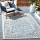 Safavieh Cabana CBN680N 5"5" x 7"7" Navy and Grey Indoor/Outdoor Area Performance Rug, , large