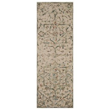 Loloi II Halle HAE-01 2"6" x7"6" Grey and Ocean Runner, , large