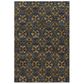 Oriental Weavers Andorra 6883C 10" x 13"2" Blue and Gold Area Rug, , large