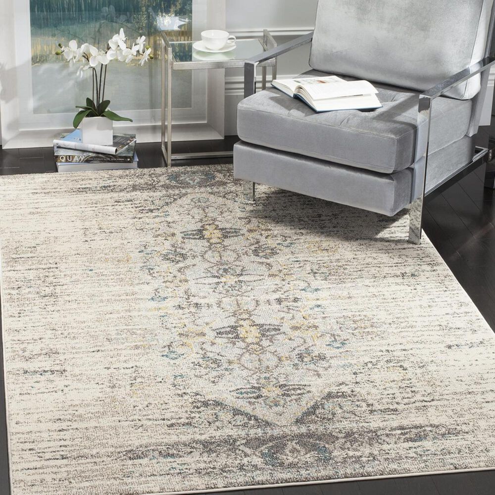 Safavieh Monaco MNC209G-10 10&#39; x 14&#39; Grey/Multi Area Rug, , large