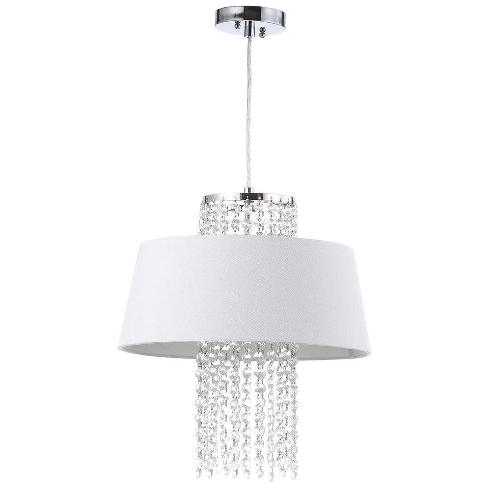 Safavieh Cadenza 16" 3-Light Pendant in Chrome, , large