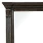 Chapel Hill Caldwell Dresser Mirror in Dark Brown Espresso, , large