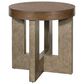 Bassett Mirror Company Nova End Table in Charcoal Oak, , large