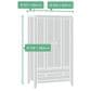 Sauder Dakota Pass Armoire in Craftsman Oak, , large