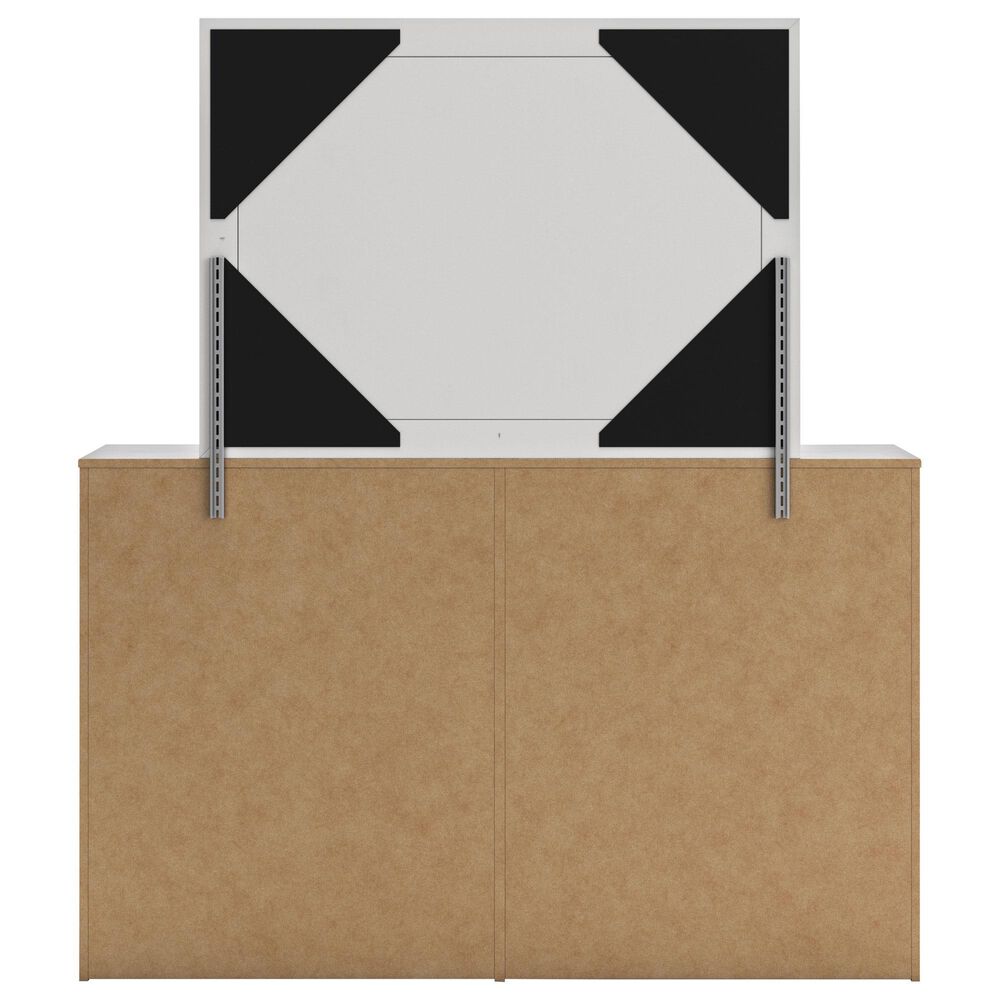 Ashley Cayboni Bedroom Mirror Only in Whitewash, , large