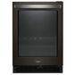 Whirlpool 24" 5.2 cu. ft. Undercounter Beverage Center in Black Stainless Steel, , large