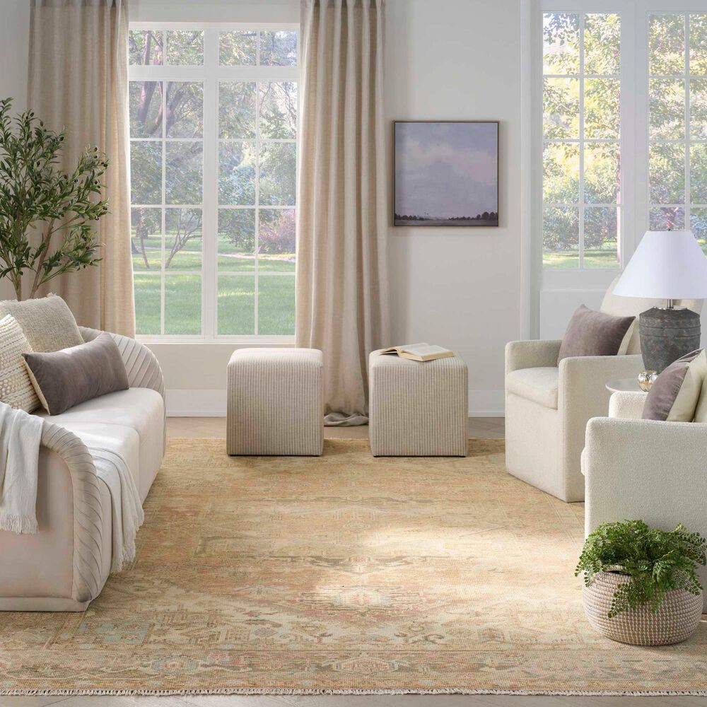 Nourison Heritage Vine HTV06 Rust 12&#39; x 15&#39; Area Rug, , large