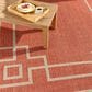 Surya Alfresco 5"3" x 7"7" Rust, Brown and Beige Indoor/Outdoor Area Rug, , large