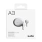 Sudio A3 True Wireless Earbuds in White, , large