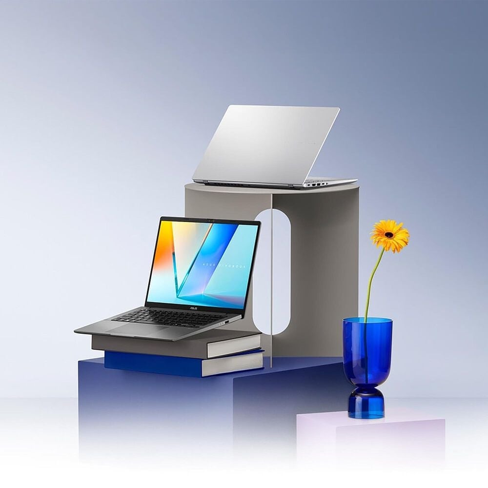 ASUS Vivobook S14 Copilot+ PC 14" Laptop | Intel Core Ultra 7 355 - 32GB RAM - Intel Graphics - 1TB SSD in Cool Silver, , large