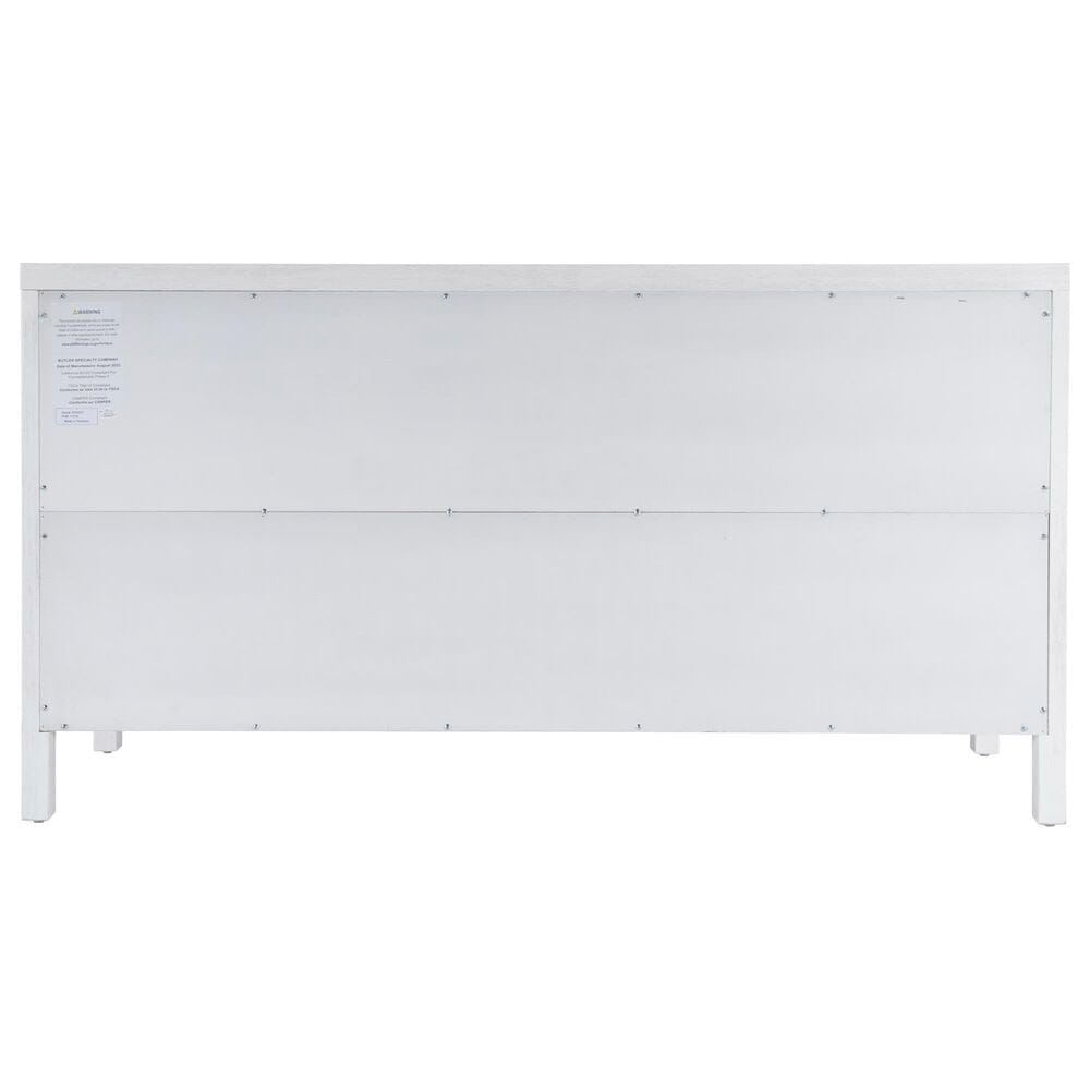 Butler Specialty Company Nora 6-Drawer Dresser in White, , large