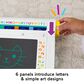 Fisher Price Learn and Doodle Desk Drawing Tablet with LCD Screen in Multicolor, , large