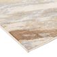 Feizy Parker 3"9" x 5"7" Beige and Blue Area Rug, , large