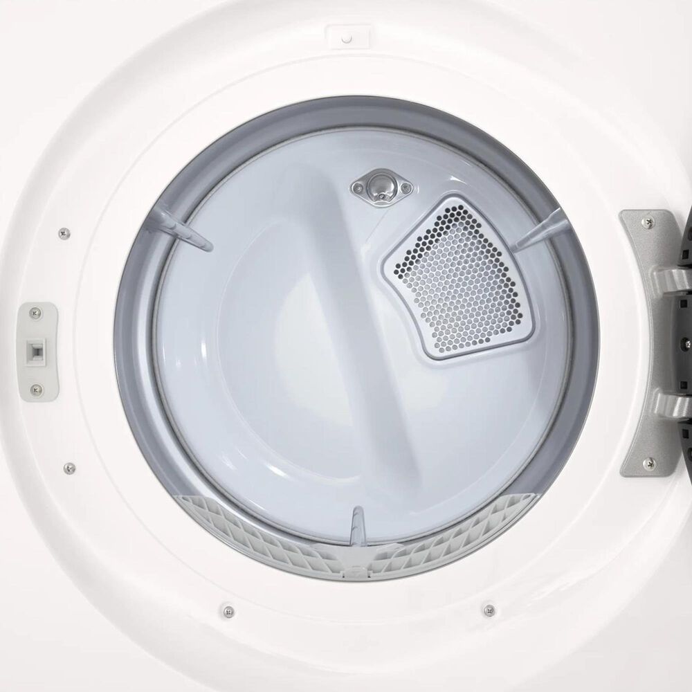 LG 7.4 Cu. Ft. Smart Front Load Gas Dryer with TurboSteam in Alphine White, , large