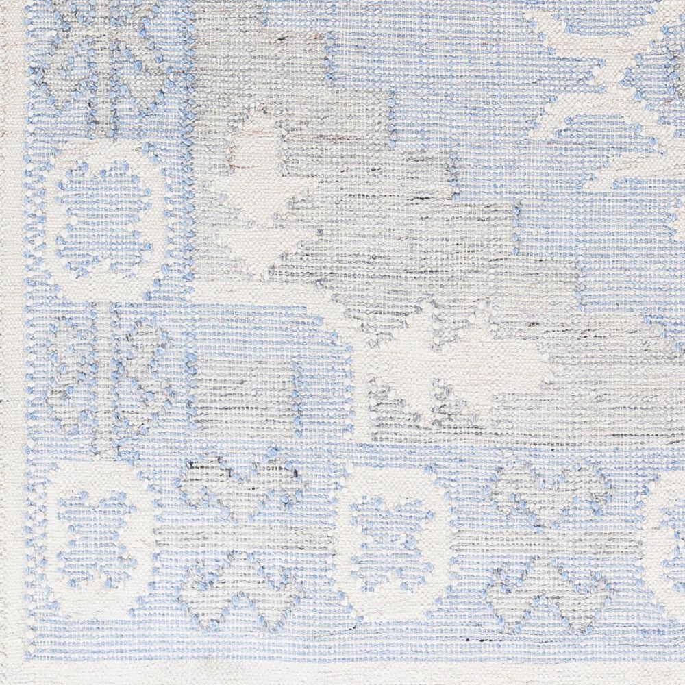 Surya Bursa 2&#39; x 3&#39; Light Blue, Cream, Gray and Black Area Rug, , large
