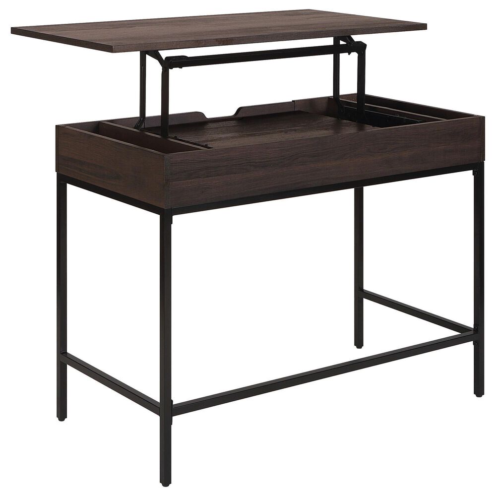OSP Home Contempo Sit-To-Stand Adjustable Height Desk in Ozark Ash, , large