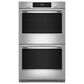 KitchenAid 2-Piece Kitchen Package with PrintShield Stainless Steel 30" Smart Double Wall Oven and Stainless Steel 30" Gas Cooktop, , large