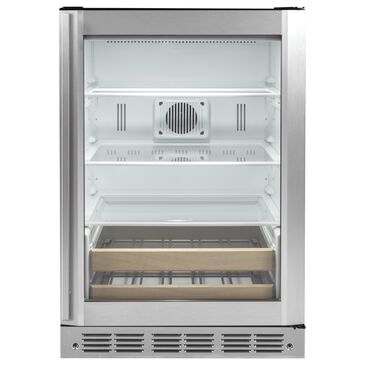 Monogram 24" Built-In Beverage Center in Stainless Steel (Handles Sold Separately), , large