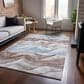 Dalyn Rug Company Pacifica PA3 9" x 12" Mocha Area Rug, , large
