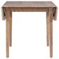 Linon Home Decor Torino Drop Leaf Dining Table in Grey Wash - Table Only, , large