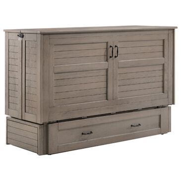 New Day Furniture Poppy Murphy Cabinet Bed in Brushed Driftwood, , large