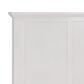 Urban Home Grace Eastern King Panel Bed in Snowfall White, , large