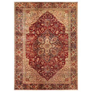 Surya Amelie 2"7" x 7"10" Burgundy, Blue, Saffron and Tan Runner, , large