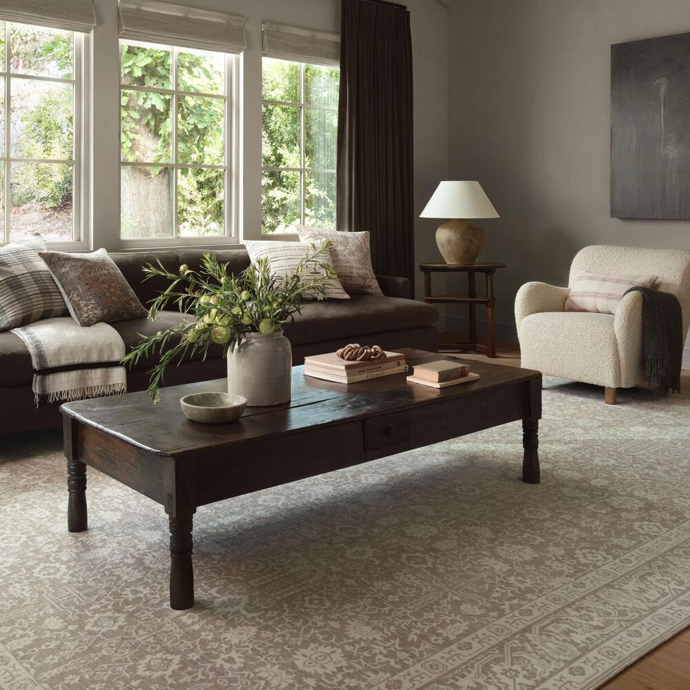 Amber Lewis x Loloi Zuma 7&#39;10&quot; x 10&#39; Sand and Stone Area Rug, , large