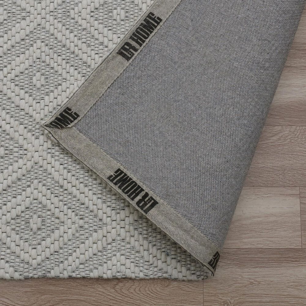 L&amp;R Resources Bergen 9&#39; x 12&#39; Ivory Area Rug, , large