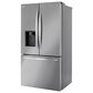 LG 30.7 Cu. Ft. 3-Door French Door Refrigerator in PrintProof Stainless Steel, , large