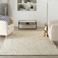 Nourison Colorado 5"3" x 7"3" Ivory and Navy Area Rug, , large