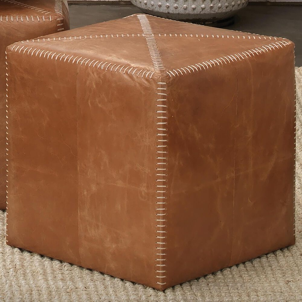 Splendor Living Glenwood Small Ottoman in Buff, , large