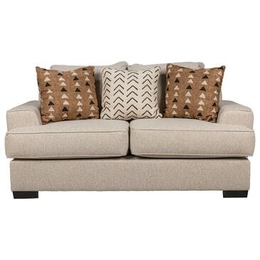 Michael Nicholas Designs Renegade Stationary Loveseat in Lauren Stone, , large