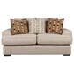 Michael Nicholas Designs Renegade Stationary Loveseat in Lauren Stone, , large