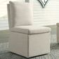 Ashley Krystanza Side Chair with Oatmeal Cushion, , large