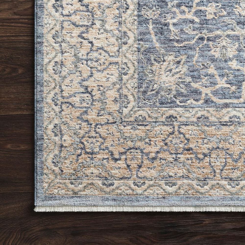 Loloi Pandora PAN-04 7&#39;10&quot; x 10&#39;6&quot; Dark Blue and Ivory Area Rug, , large