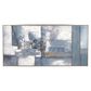 Maple and Jade 28" x 55" Abstract Wall Art in Neutral Gray, , large
