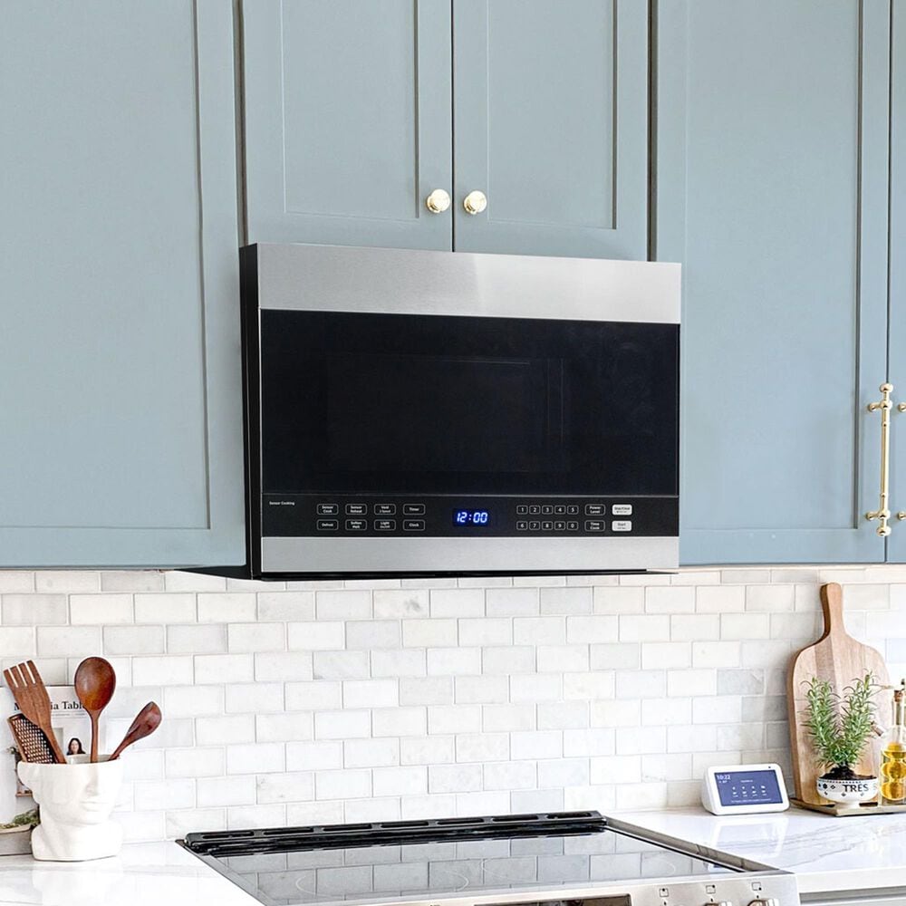 Danby 1.4 Cu. Ft. Over The Range Microwave Oven in Stainless Steel, , large