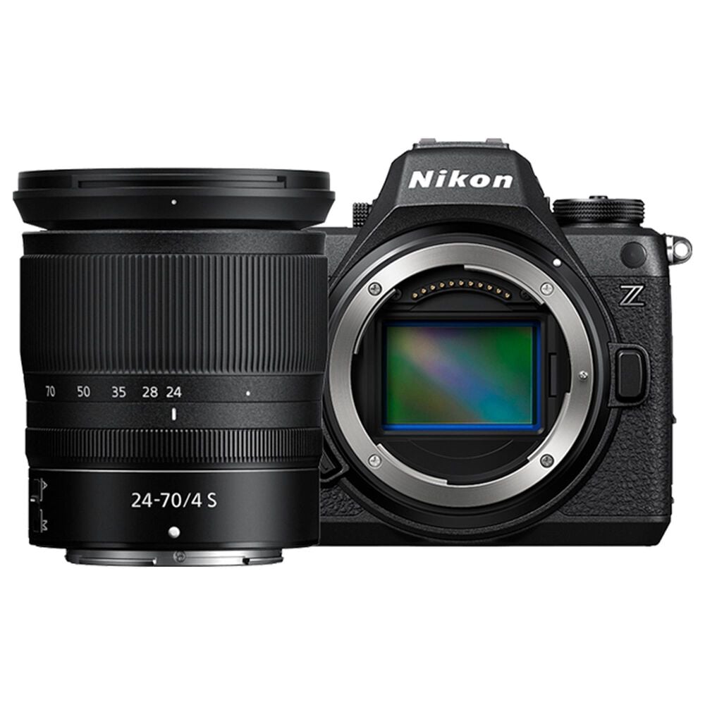 Nikon Digital Z6III FX-Format Mirrorless Camera with NIKKOR Z 24-70mm F/4 S Lens in Black, , large