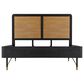 Blue River Saratoga 4-Piece Queen Bed Set in Black and Natural, , large