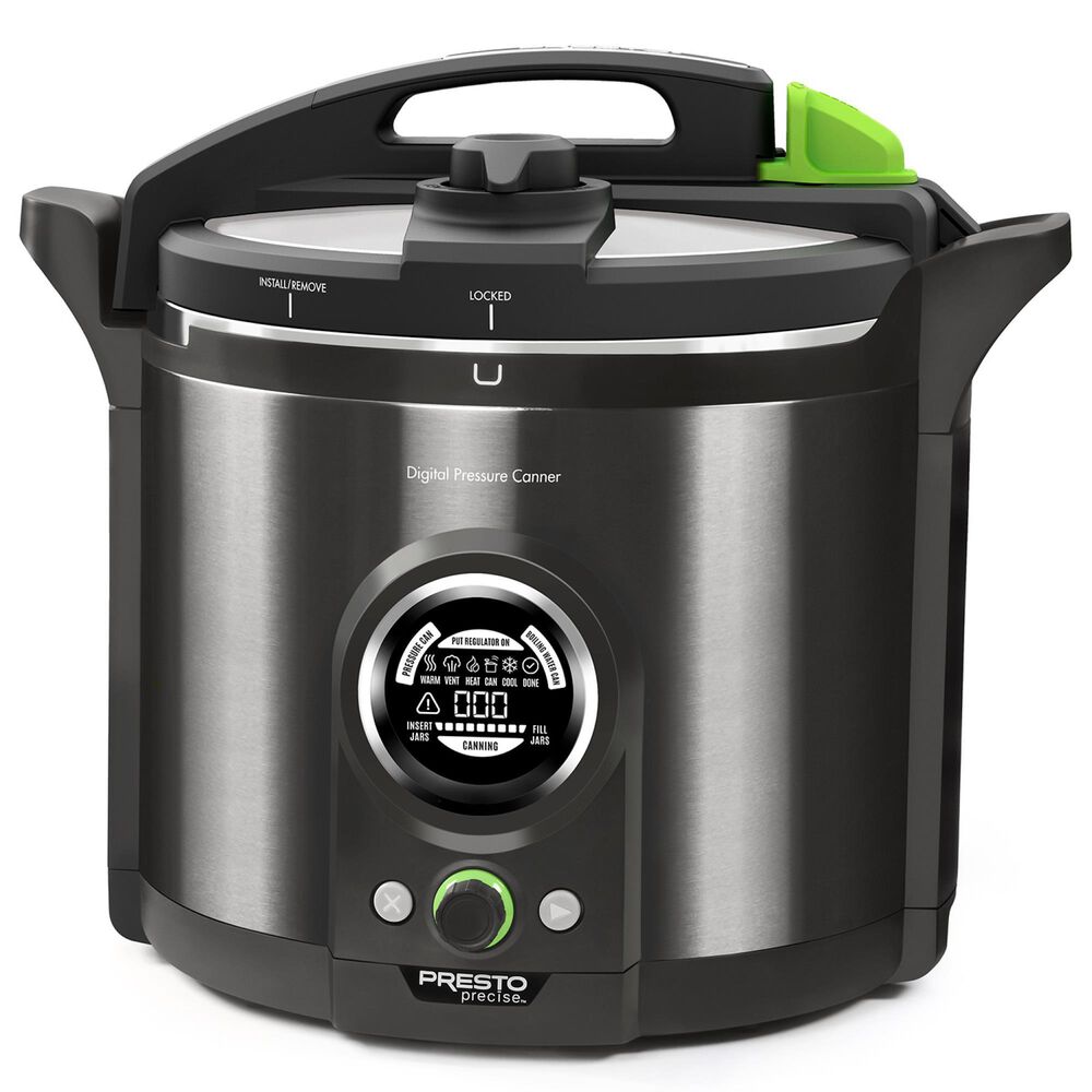 Presto 12-Quart Digital Pressure Canner in Black, , large