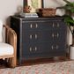 Baxton Studio Benton 4-Drawer Storage Cabinet in Black, , large