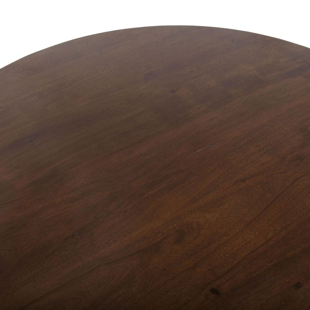 Home Trends &amp; Design 40&quot; Round Dining Table in Walnut - Table Only, , large